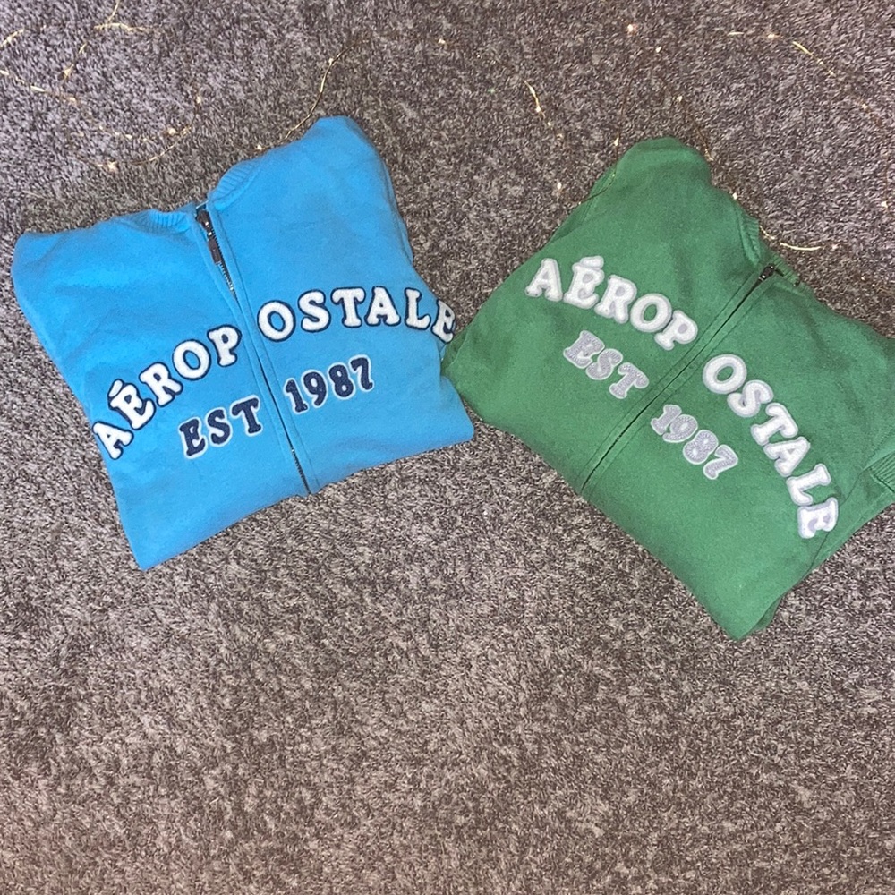 Aeropostale Zip Up Hoodies
